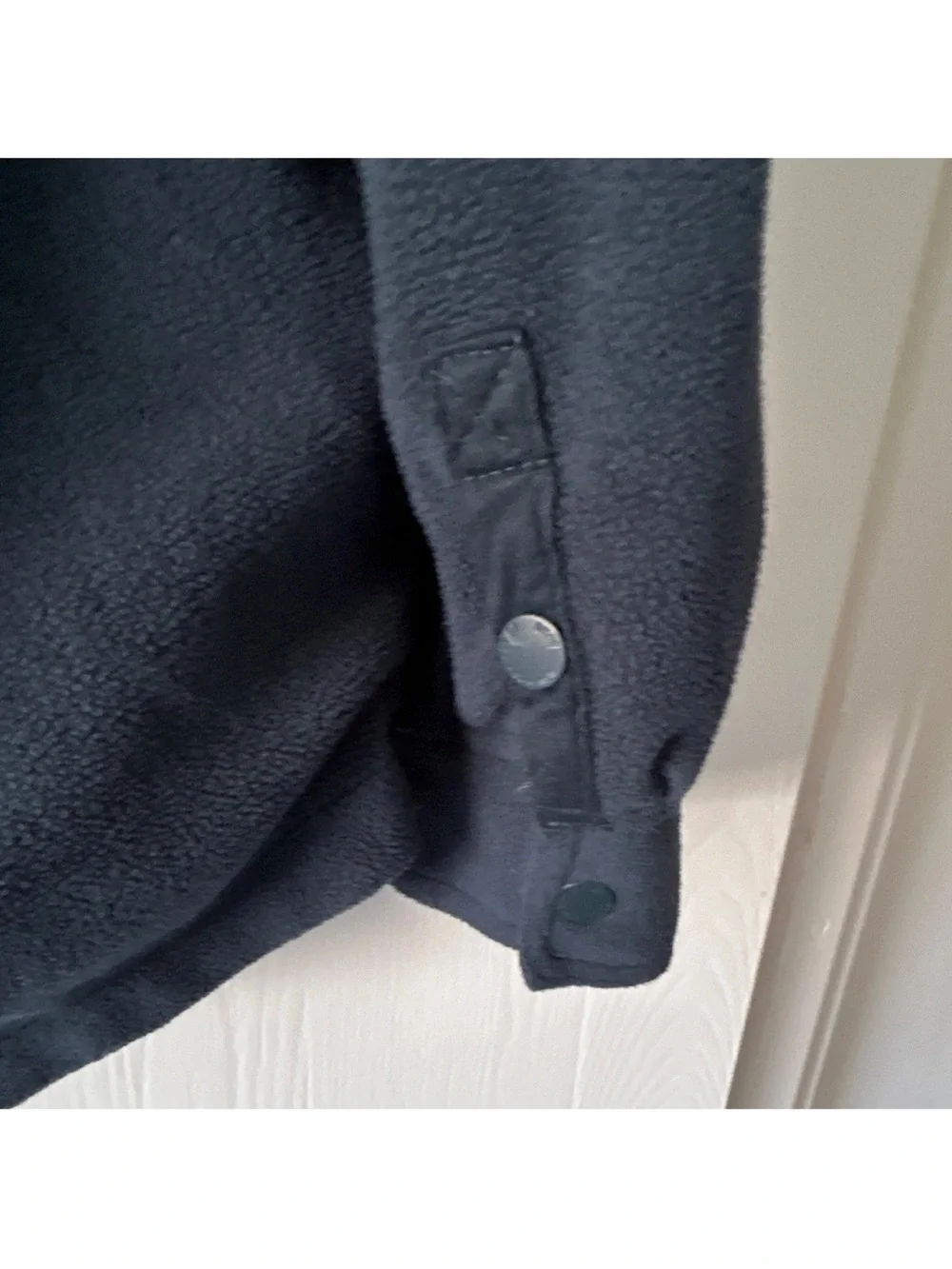 DKNY Kids Navy Fleece Jacket Shirt